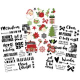 Very Merry - Clear Stickers